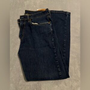 Levis Men's 502 Dark Blue Jeans